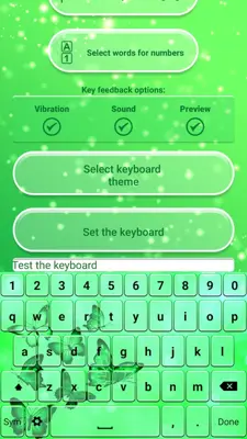 Neon Green Emoticon Keyboard android App screenshot 6